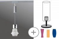 Paulmann URail syst�m z�v�s E27 230V kov matn� chrom 954.36 P 95436