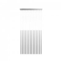 LED Z�v�sn� sv�tidlo AZzardo Louise 14 chrome AZ3426 45W 2800lm 3000K IP20 102cm chromov�