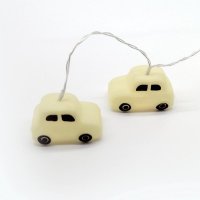 ACA Lighting "plastov� aut��ka", 10 LED dekora�n� �et�z na baterie (3xAA) + �asova� (6ON/18OFF), tepl� b�l�, IP20, 135+30cm �ir� p��vodn� kabel FPCAR10WW2AT