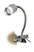 Heitronic sv�tidlo na sk�ipec SPOTTY LED 1W CREE 230V chrom sklo 24001
