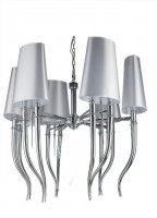 Z�v�sn� sv�tidlo AZzardo Diablo 6 Big white AZ1389 E14 12x11W IP20 94cm b�l�