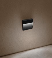 CENTURY SEGNAPASSO LED PASEO QUADRATO venkovn� n�st�nn� sv�tidlo �ern� 4W 4000K IP54