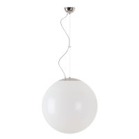 OSMONT ISI63573 ISIS L4 PM z�v�sn� plastov� sv�tidlo nerez / b�l� IP40 40W E27 HF