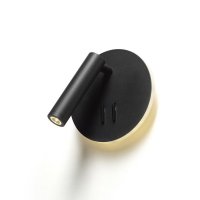 RENDL THALIA nástěnná černá satinovaný akryl 230V LED 6+3W 3000K R13765 RENDL THALIA nástěnná černá satinovaný akryl 230V LED 6+3W 3000K R13765