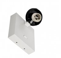 Deko-Light sv�tidlo na �ten� - Can Tilt hranat� z�kladna, 1x 7,5 W GU10, b�l� 341345