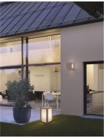 NOVA LUCE venkovn� n�st�nn� sv�tidlo CASTRO b�l� p�skovec a akryl E27 1x12W bez ��rovky 100-240V IP65 9762162