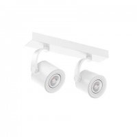 Stropn� bodov� p�isazen� sv�tidlo AZzardo Bross Arm 2 white AZ3502 GU10 2x35W 37cm IP20 b�l�