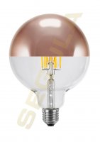 Segula 55492 LED koule 125 zrcadlový vrchlík měď E27 6,5 W (45 W) 550 Lm 2.700 K Segula 55492 LED koule 125 zrcadlový vrchlík měď E27 6,5 W (45 W) 550 Lm 2.700 K
