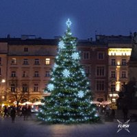 LED světelná sada na stromy vysoké 9-11m, ledová bílá s Flash, dekory 8EFD08 LED světelná sada na stromy vysoké 9-11m, ledová bílá s Flash, dekory 8EFD08