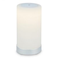 BRILONER LED bateriov� stoln� sv�tidlo, pr.12,5 cm, LED modul, 3W, 350 lm, �ern� IP44 BRILO 7448-014