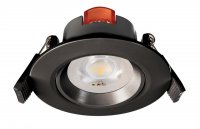 Deko-Light stropn� vestavn� sv�tidlo, SMD-68-230V-DIM-3000K-kulat�, 220-240V 6,5 W 3000 K 540 lm dopravn� �ern� RAL 9017 565386