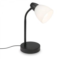 BRILONER Stoln� lampa, 30 cm, max. 25 W, �ern� BRILO 7022-015