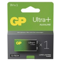 EMOS Alkalická baterie GP Ultra Plus 9V (6LR61), 1 ks B03511 EMOS Alkalická baterie GP Ultra Plus 9V (6LR61), 1 ks B03511