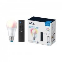 WiZ SET 1x LED ��rovka E27 A60 8W (60W) 806lm 2200-6500K RGB IP20, stm�vateln� + ovlada�