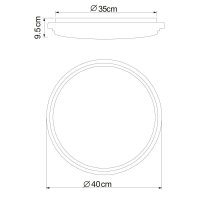 GLOBO ALEY 48419-18 Stropn� sv�tidlo