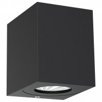 NORDLUX venkovní nástěnné svítidlo Canto Kubi 2 2x6W LED černá čirá 49711003 NORDLUX venkovní nástěnné svítidlo Canto Kubi 2 2x6W LED černá čirá 49711003
