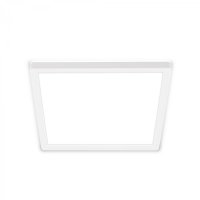 BRILONER Tava LED stropn� sv�tidlo, ploch�, p��m� a nep��m� osv�tlen�, 1900 lm, 16 W, b�l�, 24x24 cm 7516416