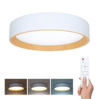 Solight LED osvětlení s dálkovým ovladačem Larios White, 48W, 3360lm, 39cm, změna chromatičnosti, stmívatelné WO8017 Solight LED osvětlení s dálkovým ovladačem Larios White, 48W, 3360lm, 39cm, změna chromatičnosti, stmívatelné WO8017
