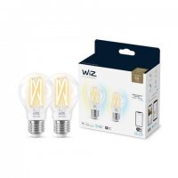 WiZ SET 2x LED ��rovka E27 A60 Filmant 7W (60W) 806lm 2700-6500K IP20, stm�vateln�