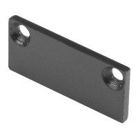 BIG WHITE KONCOV� KRYTKY, pro n�zkonap�ovou proudovou sb�rnici M-TRACK, �ern� 188520