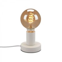 BRILONER Stoln� lampa, pr. 10 cm, max. 10 W, b�l� BRILO 7023-016