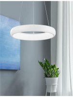 NOVA LUCE závěsné svítidlo ALBI bílý hliník a akryl LED 32W 230V 3000K IP20 stmívatelné 8105618 NOVA LUCE závěsné svítidlo ALBI bílý hliník a akryl LED 32W 230V 3000K IP20 stmívatelné 8105618