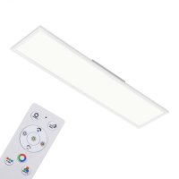 BRILONER RGB LED stropn� sv�tidlo, CCT, no�n� sv�tlo, RGB, �asova�, stm�vateln� BRILO 7154-016