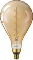 Philips Vintage LED ��rovka E27 A160 4,5W 300lm 1800K nestm�vateln�, gold