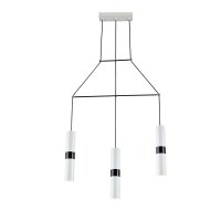 ACA Lighting z�v�sn� sv�tidlo 3XGU10 b�l� kov 66X8XH150CM DA VINCI HM853P66WH
