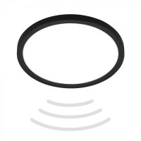 BRILONER Move LED stropn� sv�tidlo s pohybov� �idlo, p��m� a nep��m� osv�tlen�, IP44, �ern� 7524415