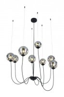 Závěsné svítidlo AZzardo Conflux 8 AZ2639 G9 8x33W IP20 50-200cm černé Závěsné svítidlo AZzardo Conflux 8 AZ2639 G9 8x33W IP20 50-200cm černé