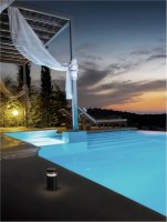 NOVA LUCE venkovní sloupkové svítidlo TALA černý hliník a akryl LED 12W 3000K 100-240V 180st. IP54 9026123 NOVA LUCE venkovní sloupkové svítidlo TALA černý hliník a akryl LED 12W 3000K 100-240V 180st. IP54 9026123