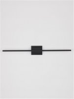 NOVA LUCE n�st�nn� sv�tidlo nad obrazy AZURE �ern� hlin�k a akryl LED 21W 230V 3000K IP20 9267019