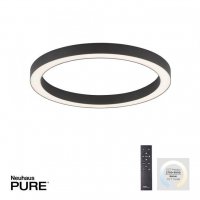 PAUL NEUHAUS Paul Neuhaus LED stropn� sv�tidlo PURE-LINES antracit 50x50 stm�vateln� CCT 2700-5000K PN 6309-13