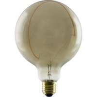BIG WHITE (SLV) LED Iluze Globe 125 Crescent naklon�n� LED ��rovka, kou�ov�, E27, f�zov� stm�v�n�, 6W, 1900K 1008161