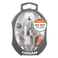 OSRAM H1 H7 sada n�hradn�ch auto��rovek Minibox Original CLK H1/H7