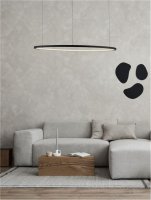 NOVA LUCE závěsné svítidlo TARQUIN černý hliník a akryl LED 48W 230V 3000K IP20 stmívatelné 9345605 NOVA LUCE závěsné svítidlo TARQUIN černý hliník a akryl LED 48W 230V 3000K IP20 stmívatelné 9345605