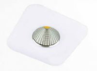 V�PRODEJ VZORKU BPM Vestavn� sv�tidlo LUCIA SQUARE b�l� 10W LED 3000K 230V 3281.01.W.D60.3K 3281.01.W.D60.3K