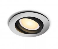 Philips Hue WA Milliskin z�pustn� LED sv�tidlo 1xGU10 4,2W 400lm 2200-6500K 9cm kulat� IP20, hlin�k