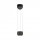 PAUL NEUHAUS LED z�v�sn� sv�tidlo Q-STRETTO, �ern�, stm�vateln�, d�lkov� ovlada� ZigBee 2200-5000K