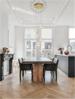 NOVA LUCE z�v�sn� sv�tidlo BRILLANTE zlat� hlin�k a akryl LED 21W 230V 3200K IP20 stm�vateln� 9695209