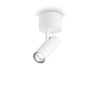 LED Stropn� p�isazen� bodov� sv�tidlo Ideal Lux PLAY PL1 WH 258287 7W 520lm 3000K IP20 6cm b�l�
