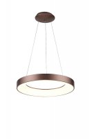AZzardo LED Stmívatelný lustr na lanku SANTANA LED/50W/230V hnědá + dálkové ovládání AZ5007 AZzardo LED Stmívatelný lustr na lanku SANTANA LED/50W/230V hnědá + dálkové ovládání AZ5007