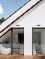 NOVA LUCE venkovn� n�st�nn� sv�tidlo VIDENO antracitov� hlin�k a �ir� sklo LED 10W 3000K 220-240V 270st. IP65 9492590