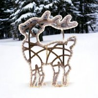 DecoLED LED sv�teln� jel�nek, 47 x 64 cm, ledov� b�l�