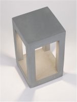 NOVA LUCE venkovní sloupkové svítidlo BEV šedý beton skleněný difuzor LED 5W 3000K 120-230V IP65 9540215 NOVA LUCE venkovní sloupkové svítidlo BEV šedý beton skleněný difuzor LED 5W 3000K 120-230V IP65 9540215