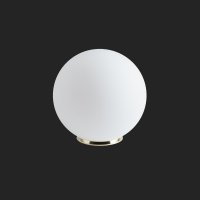 OSMONT BIA50541 BIANCA 3 stoln� sklen�n� lampa mosaz le�t�n� / b�l� IP40 60W E27