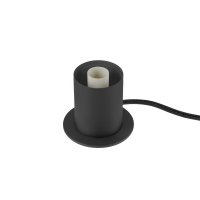 BIG WHITE (SLV) VARYT Stoln� lampa, kulat�, 1x max. 6W, E14, �ern� 1008109