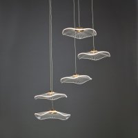 ACA Lighting z�v�sn� sv�tidlo LED 25W 3000K 1750lm NINFEA mosaz kov IP20 D55XH260CM ZM34LEDP55BR