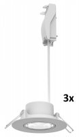 Philips Zapu�t�n� bodov� sv�tidlo Cilantro Step 5W, 90lm/W, 2700K, (3 ks), b�l�